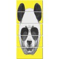 thumbnail image 2 of Funny Panda with Sunglasses - Animal Canvas Art Print, 2 of 3