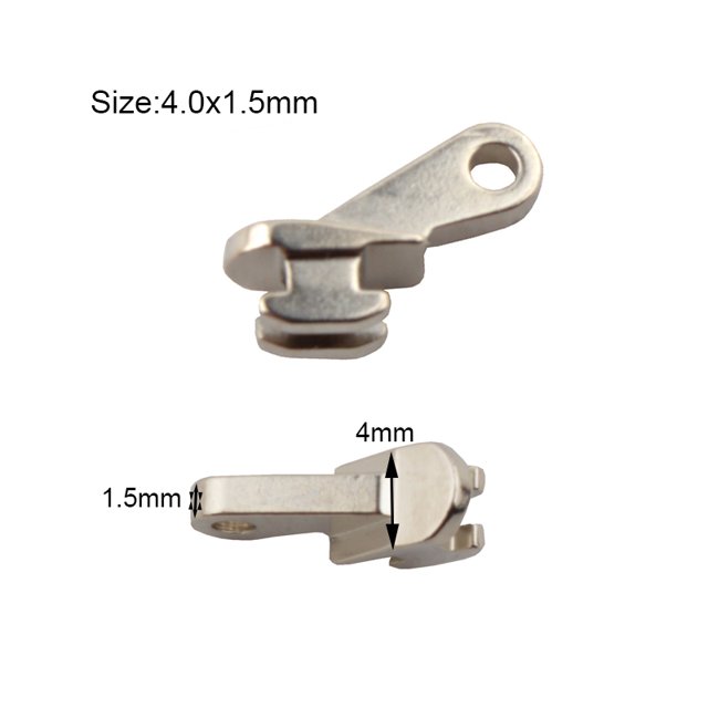 20 Pcs(10 Paires) Charnière de Réparation de Lunettes de Remplacement Haute Nickel Accessoire de Réparation de Charnière Simple Double Dent CTS415