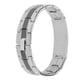 thumbnail image 5 of Pulsera Charm Cuff jinwen de acero inoxidable con grabado en inglés Plata, 5 of 8