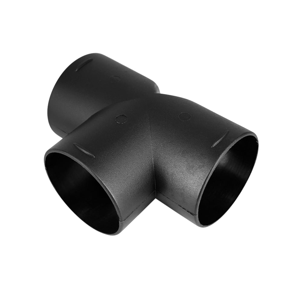 Air Ducting 2pcs Warm Air Vent Outlet 75mm Plastic Ducting Heater and T-Shaped Tee Telescopic Hose Compatible with Webasto Eberspacher Propex