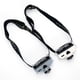 thumbnail image 2 of Wosthever Linterna frontal portátil ajustable 250lm carga USB 5500K 1500mAh linterna LED senderismo pesca nocturna linternas herramienta de Ropa Deportiva, Zapatos Gris, 2 of 6