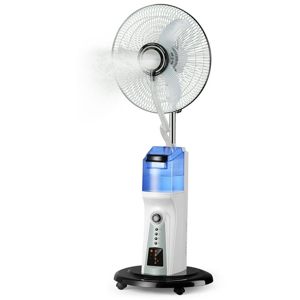 Technical Pro 16 inch Misting Fan with LED and Power Bank