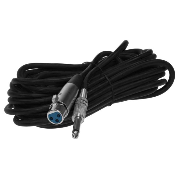 SF Cable XLR 3P Female to 1/4" Mono Microphone Cable, 50 feet