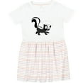 thumbnail image 3 of Inktastic Cute Woodland Animal Skunk Girls Toddler Dress, 3 of 5