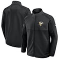 thumbnail image 4 of Men's Fanatics Black Pittsburgh Penguins Authentic Pro Rink Full-Zip Jacket, 4 of 7