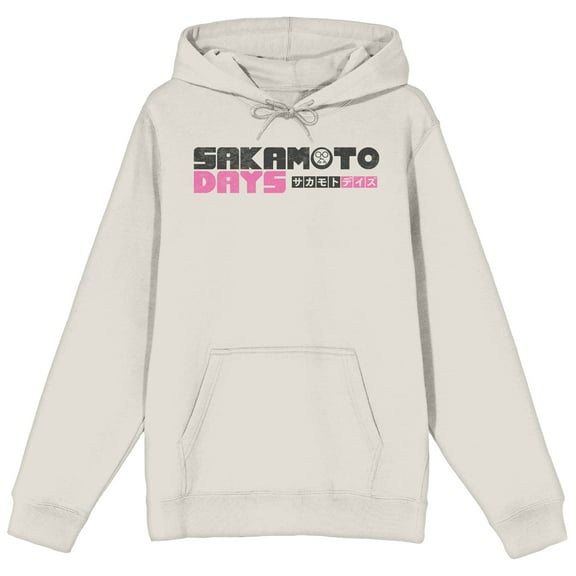 Sakamoto Days Lu Shaotang Adult Sand Long Sleeve Hooded Sweatshirt-Medium