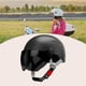 thumbnail image 5 of Casco de motocicleta Casco de bicicleta para hombres y mujeres adultos Desplazamientos en bicicleta Negro, 5 of 8