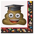 thumbnail image 1 of Unique Serviettes de Fête en Papier Emoji Collation des Grades (Lot de 16), 1 of 1