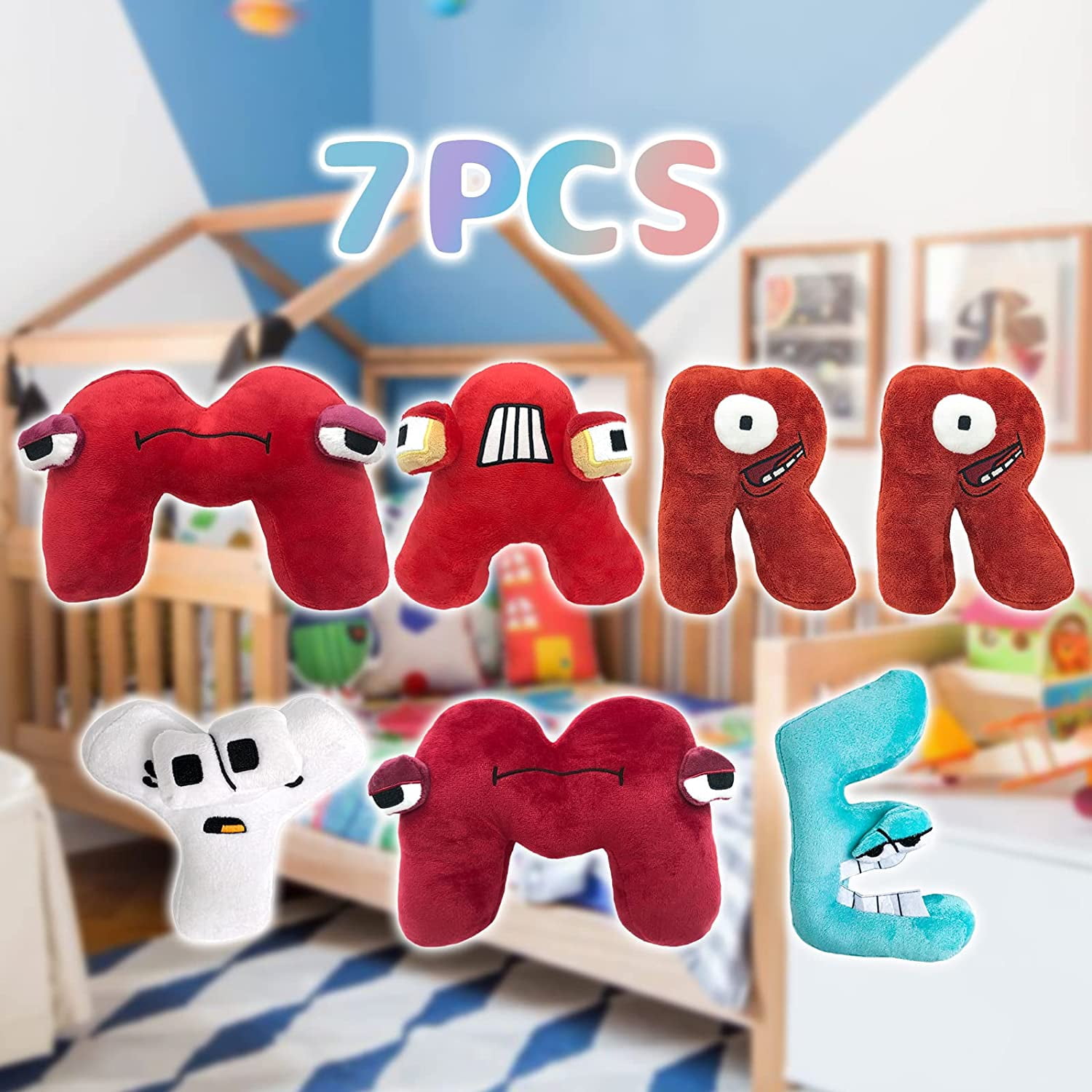 Alphabet Lore Plush,Alphabet Lore Plushies Stuffed Animal Doll Toys,Kids  Birthday Party Favor Preferred Gift for Holidays,Birthdays (F) : Buy Online  at Best Price in KSA - Souq is now : Toys