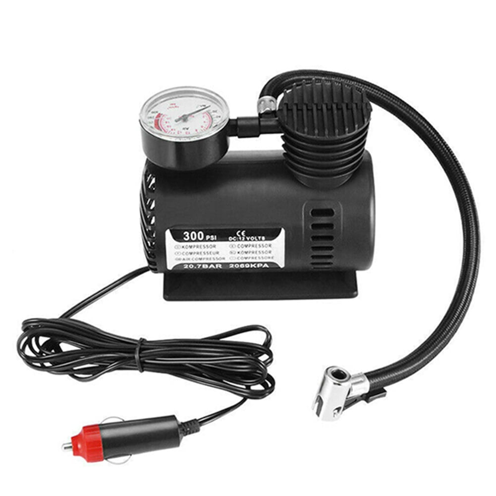 Details about   300PSI 12V Portable Electric Mini Tire Inflator Air Auto Pump For Car Car W6O7 