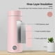 thumbnail image 2 of Mini Travel Electric Kettle, 400ml Small Stainless Steel Electric Kettle, 3 In 1 Electric Heating Cup, Fast Boil And Auto Shut Off For Tea, Milk, Coff, 2 of 5