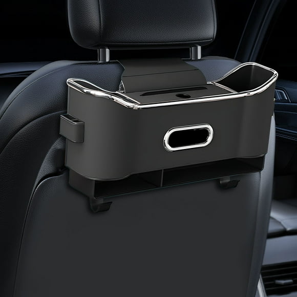 cpengpj Clearance Car Seat Back OrganiserCup HolderTissue Box