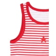 thumbnail image 4 of Fourth of July Girls Patriotic Americana Graphic Tank Top from Way To Celebrate, Sizes 4-18, 4 of 5