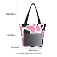 thumbnail image 3 of Disketp Cow Spots Bolsa de Hombro Casual para Mujer, Bolso Cruzado para Compras, Viajes y Uso Diario, 3 of 6