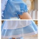 thumbnail image 5 of Kids Girls Dress Sanrios Cinnamoroll Anime Blue Party Dress Kawaii Summer New Child Maid Lolita Cosplay Costume Birthday Gift, 5 of 5