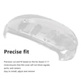 thumbnail image 3 of Protective VR Headset Protective Shell Cover  Collision Proof Scratch Proof Transparent Front Face Cover For Meta Quest 3, 3 of 8