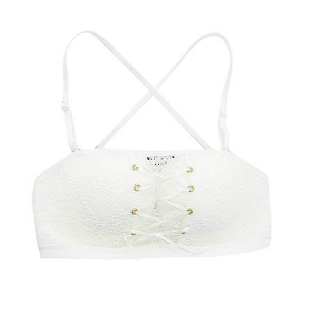 

Yubnlvae Women s Large Strapless Underwear Gathered Non Slip Bra Back Anti Slip Bra Adjustable Bra