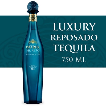 PATRON EL ALTO Luxury Reposado Tequila - 750 mL Bottle