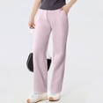 thumbnail image 2 of jiaxiM Girls Sweatpants Loose Fit Casual Elastic Waisted Straight Leg Lounge Pants with Pockets Workout Baggy Yoga Pants 4-16Y, 2 of 9