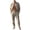 A-Khaki#linen set for men, variant on VBTAPA Mens Linen Sets 2 Piece Long Sleeve Button Down Shirt and Drawstring Long Pants Set Summer Beach Outfits with Pockets on Sale Black XXL