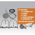 CC400 PVC Conduit Carrier Kit, 4 Inch Diameter, Mounting Hardware