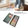 thumbnail image 4 of Soft Pastel Set, 12 Pieces Square Soft Pastels for Painting, Sketching, and More, Fine and Delicate Texture for Blending and Coloring, Convenient and Practical Soft Pastels for, 4 of 7