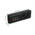 thumbnail image 2 of UPGRATOR High Security Black Travel Luggage Password Lock for Suitcases and Tool Boxes, 2 of 7
