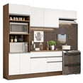 thumbnail image 1 of Cocina Integral 270cm Marrón/Blanco Glamy Madesa, 1 of 5