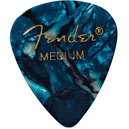 Fender Strat Intonation - Fender Picks Ocean Turquoise 12Pack Med