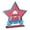 4#, variant on 4th Of July Wooden Star Decorations Red White Blue Patriotic Tabletop Ornaments Independence Day Tray Decor Rustic Wooden Star Signs For Home Shelf Decor