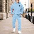 thumbnail image 2 of MEZZALL Boys Graphic 6 7 Ice Cream Printed Outfits Long Sleeve Tracksuits Sweatsuit Sweatshirt Tops Hoodie Trousers Pant Sets Casual Playwear Toddlers Kids Relaxed Fit Children Fashion Clothes Sets, 2 of 5