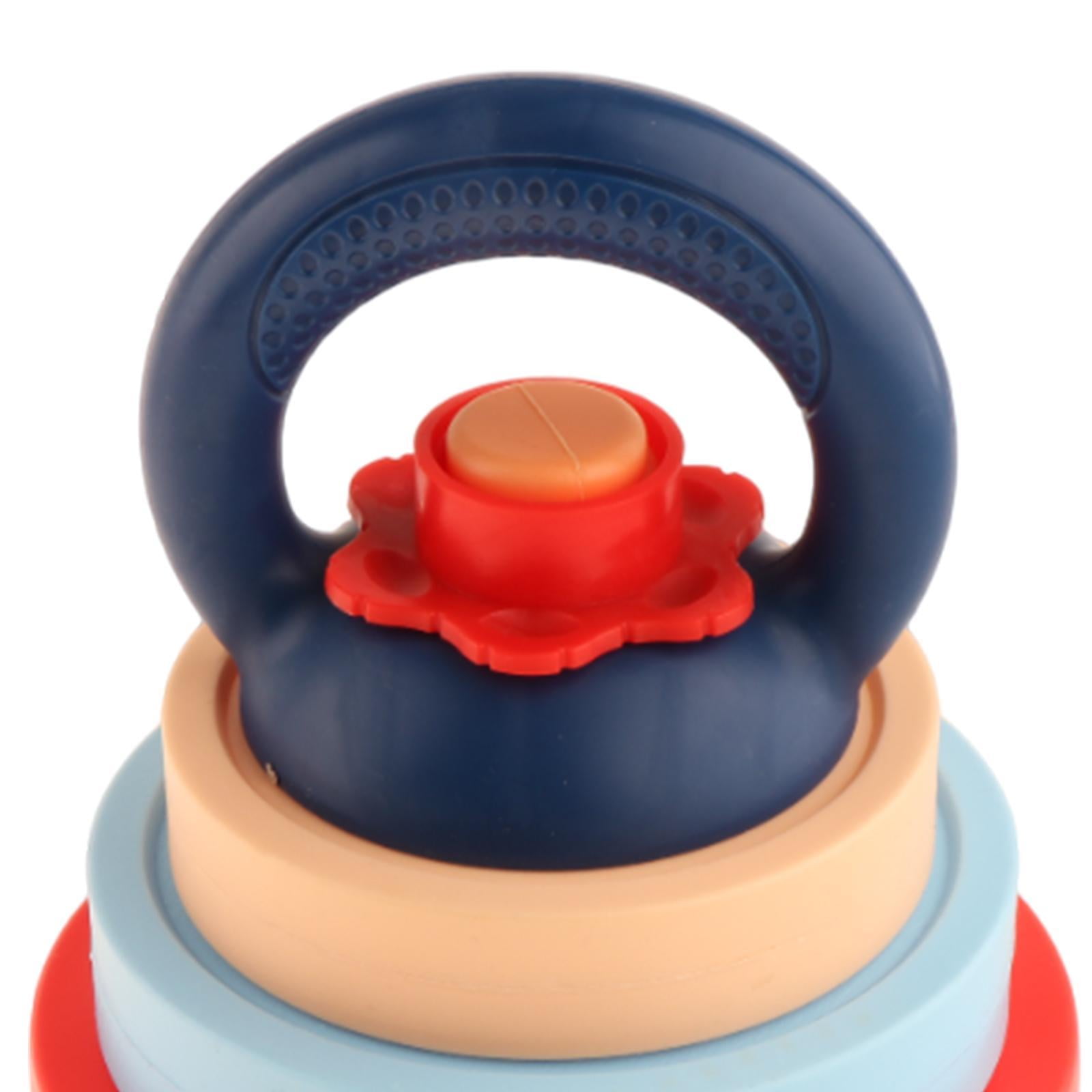 Kuntesetty Kids Kettlebell Dumbbell Fitness Set Educational Playset for Boys Girls B