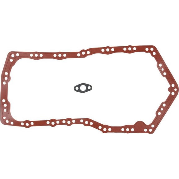 Oil Pan Gasket Set - Compatible with 1986 - 1994 Buick LeSabre 1987 1988 1989 1990 1991 1992 1993