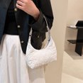 thumbnail image 1 of Bolso bandolera para mujer Hilo de bordar duradero Viaje de compras de nylon (Blanco), 1 of 9