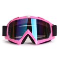 thumbnail image 1 of Gafas 4-FQ para moto, todo terreno, motocross, moto de cross, esquí, color rosa, 1 of 7