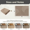 thumbnail image 4 of SIXHOME 6'x9' Rugs for Living Room Washable Bedroom Rug Jacquard Textured Boho Area Rug Modern Geometric Soft Carpet Non Slip Indoor Rugs for Dining Room Home Office Neutral Camel Brown, 4 of 8