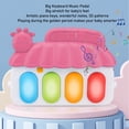 thumbnail image 3 of Baby Gym Play Mat y Play Piano Gym Centro de actividades con luz musical Tummy Time Colchoneta Acolchada para Bebés y Niños Pequeños ANGGREK Otros, 3 of 8