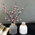 thumbnail image 4 of Florero de Decoración Matsuzay Jarrón de Plástico Color Sólido Estilo B5, 4 of 6