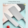 thumbnail image 2 of Kitchen Knife Set, 9-Piece Blue Professional Kitchen Knives Set with Acrylic Block, Non Stick Sharp Stainless Steel Chef Knife Set with Sharpener for Kitchen Cutting Kitchen Gifts for Women, 2 of 7