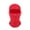 Red, variant on Solid Color Balaclava Ski Face Guard Outdoor Fishing Riding Cooling Neck Gaiter Full Head Windproof Sunscreen Headgear