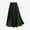Green, variant on Hvot&aat Victorian Long Skirt for Women High Waist Lace Up Vintage A-Line Flowy Gothic Renaissance Colorblock Midi Skirts