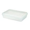 thumbnail image 4 of Pencil Box Lightweight design Plastic box, Snap-on Lid -Clear Color 4 box, 4 of 5