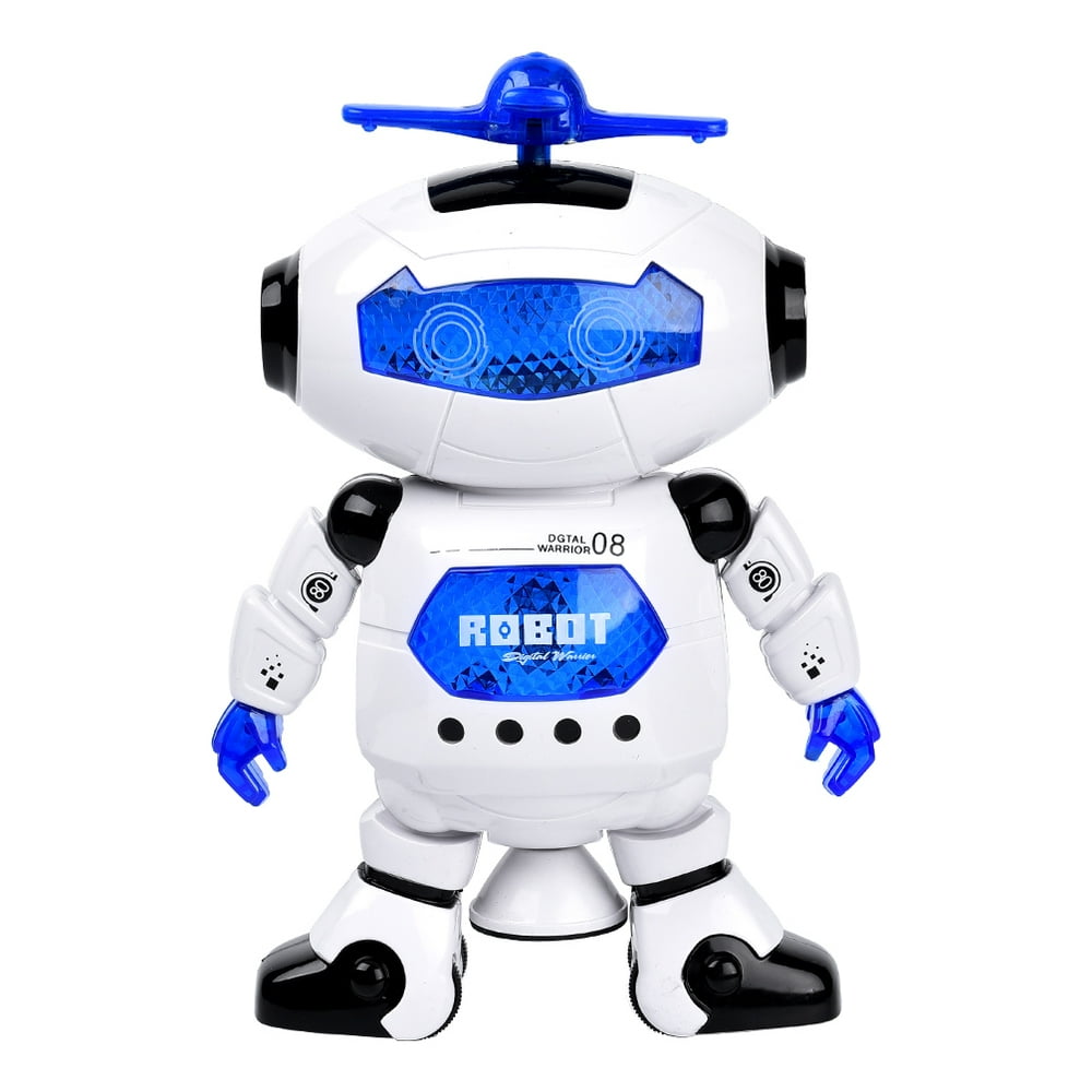 electronic walking dancing robot toy