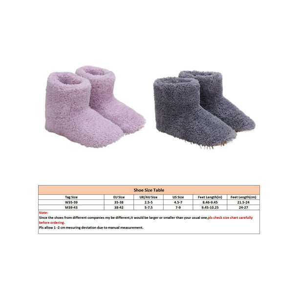 Fluffy slipper boots best sale uk