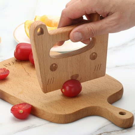 

Wooden Cutter Safe Interactive Toy DIY Long Lasting Fruits Vegetables Kids Cutter for Cooking