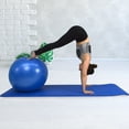 thumbnail image 2 of Pelota Pilates Yoga + Bomba Manual Centurfit  Azul 60 Cm Fitness, 2 of 9
