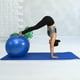 thumbnail image 2 of Pelota Pilates Yoga + Bomba Manual Centurfit  Azul 60 Cm Fitness, 2 of 9