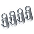 thumbnail image 4 of TKSE Gancho A Presión para Remolque De 4 Piezas, Gancho De Remolque De Hierro De 90 Mm, Hardware De Gancho De Cadena De Seguridad con Pestillo para La Industria Marina, 4 of 14