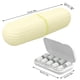 thumbnail image 5 of Tapones de espuma para dormir Orejeras de silicona insonorizadas Protección auditiva Construcción ergonómica con bloqueo de sonido Amarillo Almacenamiento y organización del hogar Amarillo Matsuzay HA012047-02B, 5 of 6