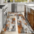 thumbnail image 6 of Kitchen Rugs Sets of 3 Non Slip Washable Kitchen Mats for Floor, Waterproof Kitchen Runner Rug, Floor Mat Carpet for Entryway, Laundry, Sink, Hallway, Bathroom, 6 of 12